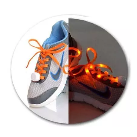 Lacets lumineux colorés pour vos chaussures