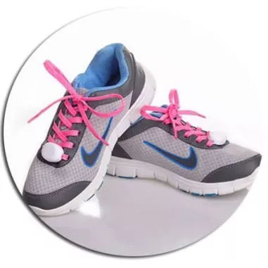1 paire x lacets LED 2 en 1 : 8 coloris