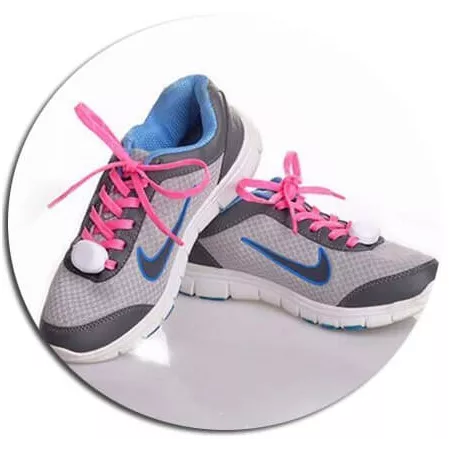 1 paire x lacets LED 2 en 1 : 8 coloris