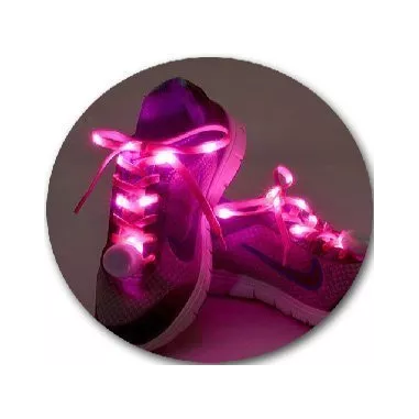 1 paire x lacets LED 2 en 1 : 8 coloris