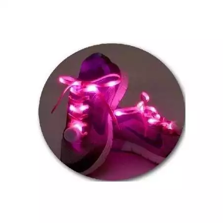 Lacets lumineux colorés pour vos chaussures