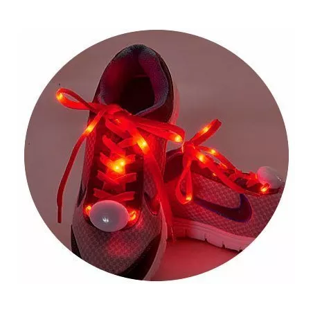 Lacets lumineux colorés pour vos chaussures