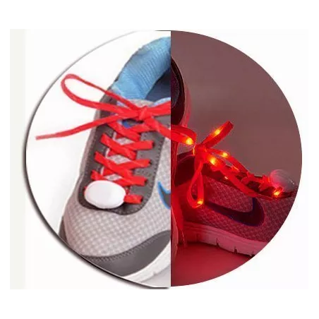 Lacets lumineux colorés pour vos chaussures
