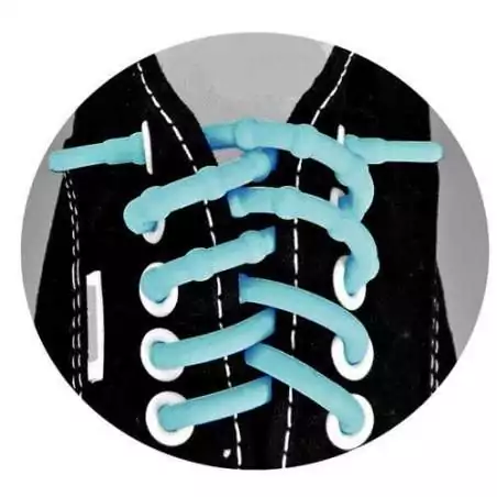 Lacets sans noeud silicone autobloquants pour vos chaussures de spost Lacets sans noeud silicone autobloquants pour vos chaussures de spost