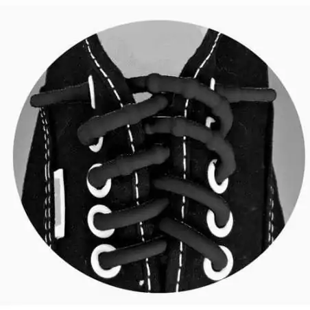 Lacets sans noeud silicone autobloquants pour vos chaussures de spost Lacets sans noeud silicone autobloquants pour vos chaussures de spost