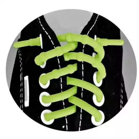 Lacets sans noeud silicone autobloquants pour vos chaussures de spost