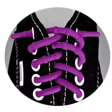 Lacets sans noeud silicone autobloquants pour vos chaussures de spost Lacets sans noeud silicone autobloquants pour vos chaussures de spost