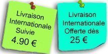Livraison internationale offerte et gratuite lacetsfun