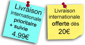 Livraison internationale offerte LacetsFun