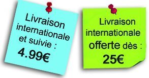 Livraison internationale offerte LacetsFun