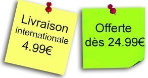 Livraison internationale offerte LacetsFun