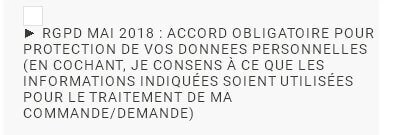 Demande consentement RGPD Lacetsfun